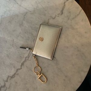 Tory burch card case keyring